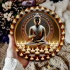 Loja Ser-Alimya * Disco Alumínio Buddha Velas
