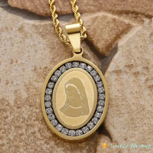 Loja Ser-Alkimya * Medalha Nossa Senhora Zircónias