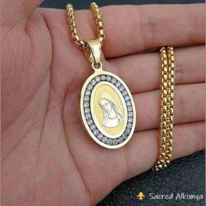 Loja Ser-Alkimya * Medalha Nossa Senhora Zircónias