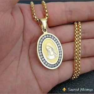 Loja Ser-Alkimya * Medalha Nossa Senhora Zircónias