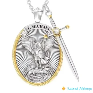 Loja Ser-Alkimya * Medalha Arcanjo São Miguel