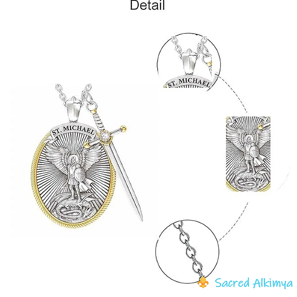 Loja Ser-Alkimya * Medalha Arcanjo São Miguel