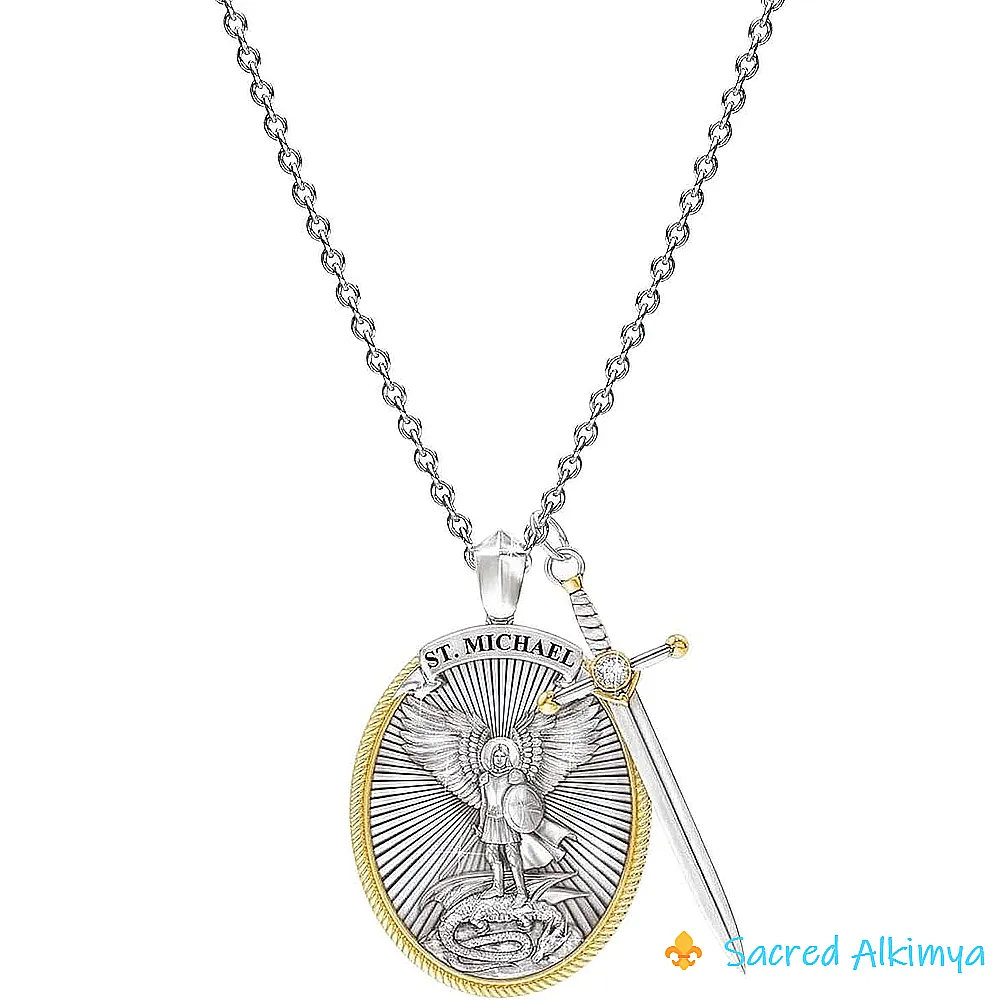 Loja Ser-Alkimya * Medalha Arcanjo São Miguel