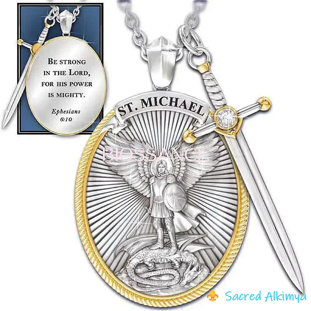 Loja Ser-Alkimya * Medalha Arcanjo São Miguel
