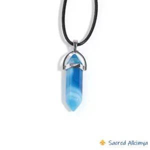 Loja Ser-Alkimya * Pendente Ágata Azul