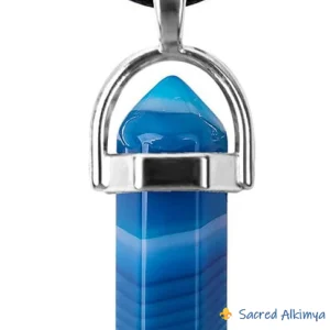 Loja Ser-Alkimya * Pendente Ágata Azul