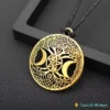 Be Alkimya * Sacred Mystic Triad Pendant (gold)