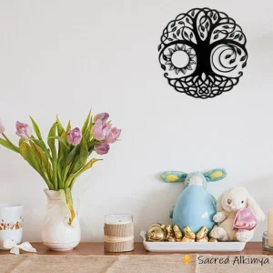 Loja Ser-Alkimya * Árvore da Vida Preta - Decoração de Parede