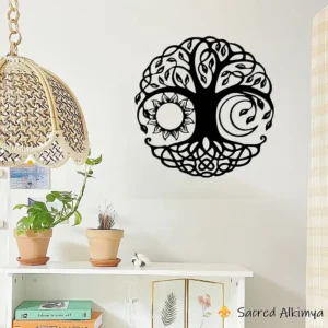 Loja Ser-Alkimya * Árvore da Vida Preta - Decoração de Parede