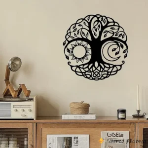 Loja Ser-Alkimya * Árvore da Vida Preta - Decoração de Parede