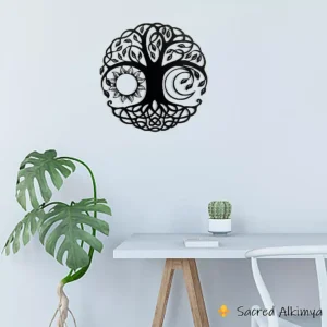 Loja Ser-Alkimya * Árvore da Vida Preta - Decoração de Parede