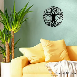 Loja Ser-Alkimya * Árvore da Vida Preta - Decoração de Parede