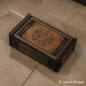 Loja Ser Alkimya * Caixa de Madeira para Tarot
