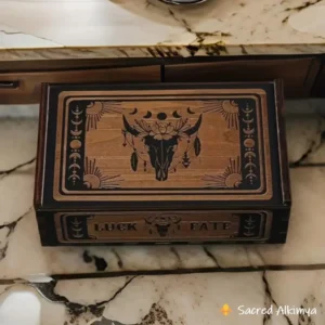 Loja Ser Alkimya * Caixa de Madeira para Tarot